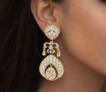 Kundan Earrings 07604 - KRISHNA'S SWETA JEWELLERY