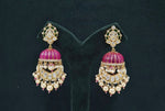 Kundan Earrings 07606 - KRISHNA'S SWETA JEWELLERY