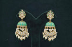 Kundan Earrings 07606 - KRISHNA'S SWETA JEWELLERY