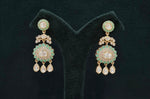 Kundan Earrings 07609 - KRISHNA'S SWETA JEWELLERY