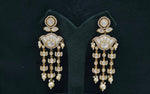 Kundan Earrings 07641 - KRISHNA'S SWETA JEWELLERY