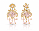 Kundan Earrings 08202 - KRISHNA'S SWETA JEWELLERY