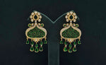 Kundan Earrings 08202 - KRISHNA'S SWETA JEWELLERY