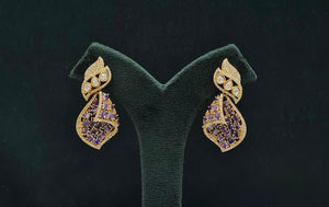 Kundan Earrings 08203 - KRISHNA'S SWETA JEWELLERY