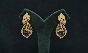 Kundan Earrings 08203 - KRISHNA'S SWETA JEWELLERY
