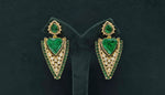 Kundan Earrings 08206 - KRISHNA'S SWETA JEWELLERY