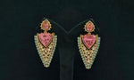 Kundan Earrings 08206 - KRISHNA'S SWETA JEWELLERY