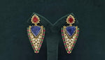 Kundan Earrings 08206 - KRISHNA'S SWETA JEWELLERY