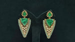 Kundan Earrings 08206 - KRISHNA'S SWETA JEWELLERY