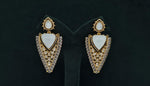 Kundan Earrings 08206 - KRISHNA'S SWETA JEWELLERY