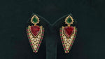 Kundan Earrings 08206 - KRISHNA'S SWETA JEWELLERY