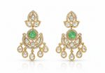 Kundan Earrings 08897 - KRISHNA'S SWETA JEWELLERY