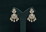 Kundan Earrings 08897 - KRISHNA'S SWETA JEWELLERY