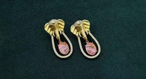 Kundan Earrings 08975 - KRISHNA'S SWETA JEWELLERY