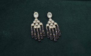 Kundan Earrings 08976 - KRISHNA'S SWETA JEWELLERY