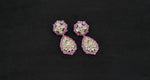 Kundan Earrings 09118 - KRISHNA'S SWETA JEWELLERY