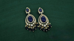 Kundan Earrings 09283 - KRISHNA'S SWETA JEWELLERY