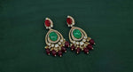 Kundan Earrings 09283 - KRISHNA'S SWETA JEWELLERY