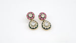 Kundan Earrings 09465 - KRISHNA'S SWETA JEWELLERY