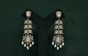 Kundan Earrings 09675 - KRISHNA'S SWETA JEWELLERY