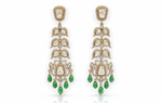Kundan Earrings 09675 - KRISHNA'S SWETA JEWELLERY