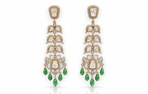 Kundan Earrings 09675 - KRISHNA'S SWETA JEWELLERY