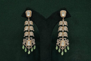 Kundan Earrings 09675 - KRISHNA'S SWETA JEWELLERY