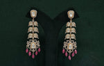 Kundan Earrings 09675 - KRISHNA'S SWETA JEWELLERY