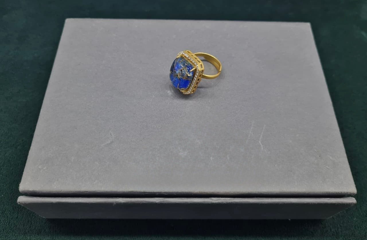 Kundan finger Ring 00261 - KRISHNA'S SWETA JEWELLERY