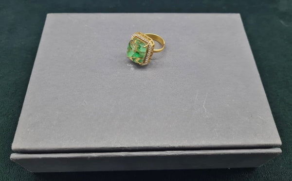 Kundan finger Ring 00261 - KRISHNA'S SWETA JEWELLERY