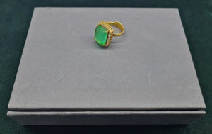 Kundan finger Ring 00261 - KRISHNA'S SWETA JEWELLERY