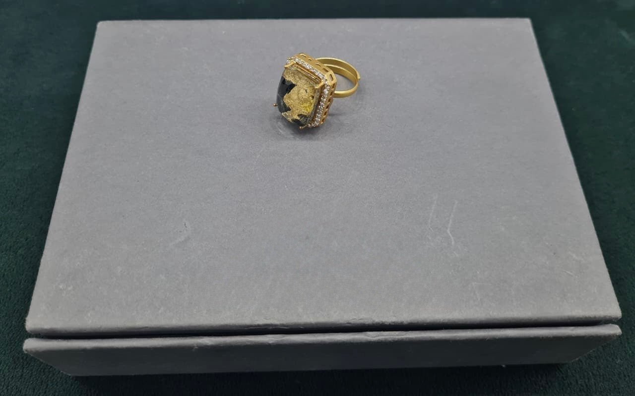 Kundan finger Ring 00261 - KRISHNA'S SWETA JEWELLERY