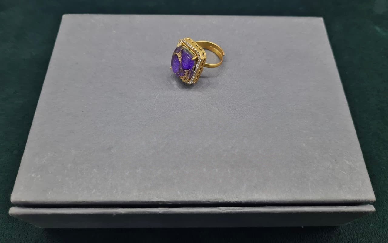 Kundan finger Ring 00261 - KRISHNA'S SWETA JEWELLERY