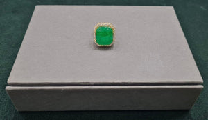 Kundan Finger Ring 01028 - KRISHNA'S SWETA JEWELLERY