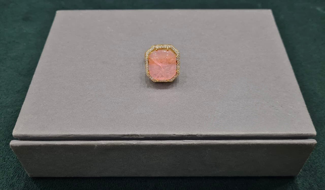 Kundan Finger Ring 01028 - KRISHNA'S SWETA JEWELLERY