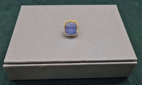 Kundan Finger Ring 01028 - KRISHNA'S SWETA JEWELLERY