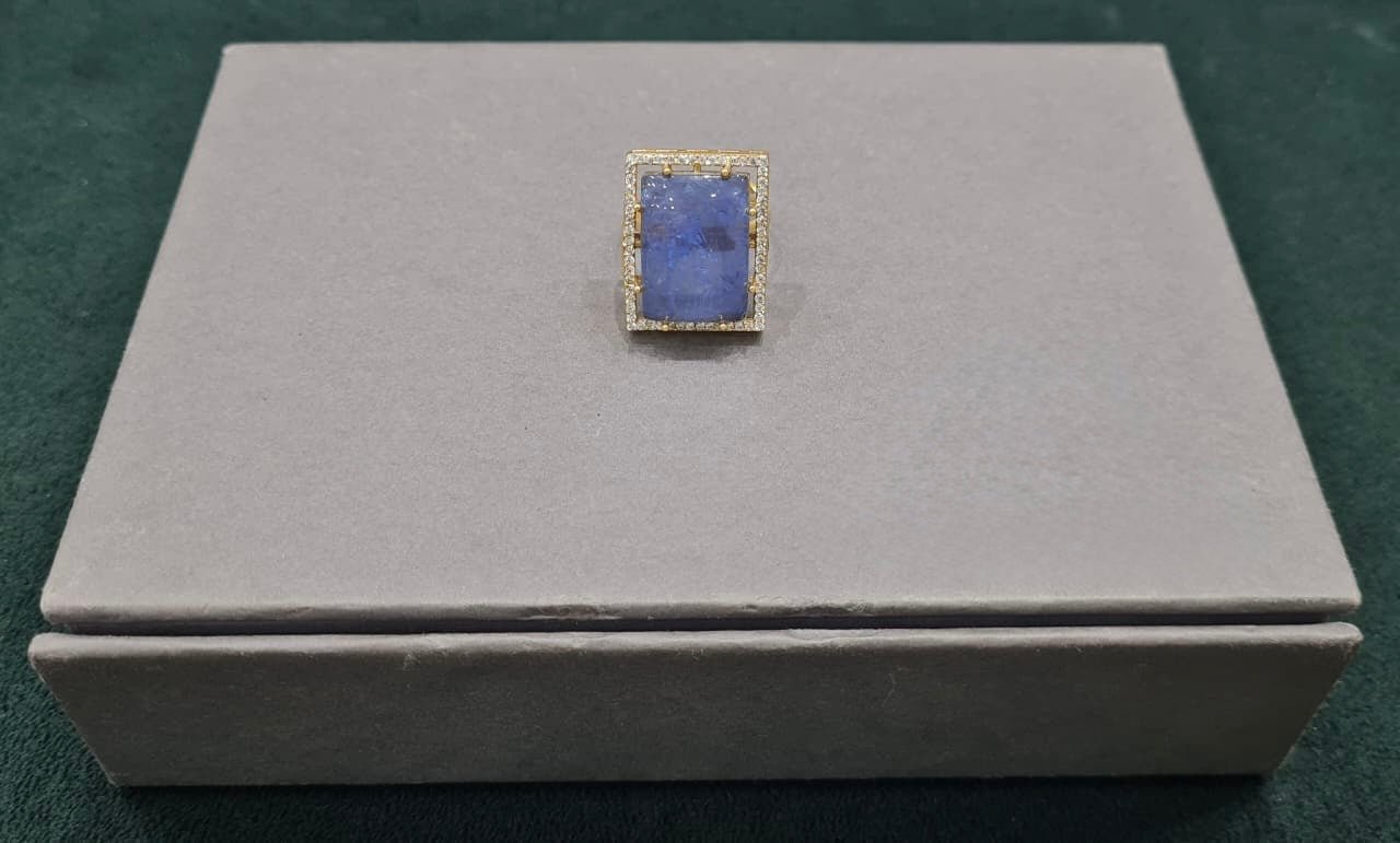 Kundan Finger Ring 01029 - KRISHNA'S SWETA JEWELLERY