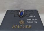 Kundan fingerring 00476 - KRISHNA'S SWETA JEWELLERY