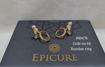 Kundan fingerring 00478 - KRISHNA'S SWETA JEWELLERY