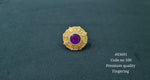 Kundan Fingerring 03691 - KRISHNA'S SWETA JEWELLERY