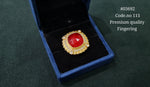 Kundan Fingerring 03692 - KRISHNA'S SWETA JEWELLERY