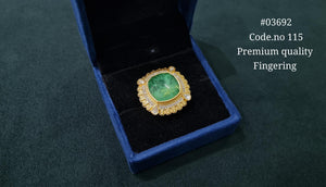 Kundan Fingerring 03692 - KRISHNA'S SWETA JEWELLERY