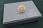 Kundan Fingerring 04353 - KRISHNA'S SWETA JEWELLERY