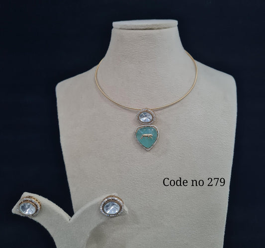 Kundan Hasli 00109 - KRISHNA'S SWETA JEWELLERY