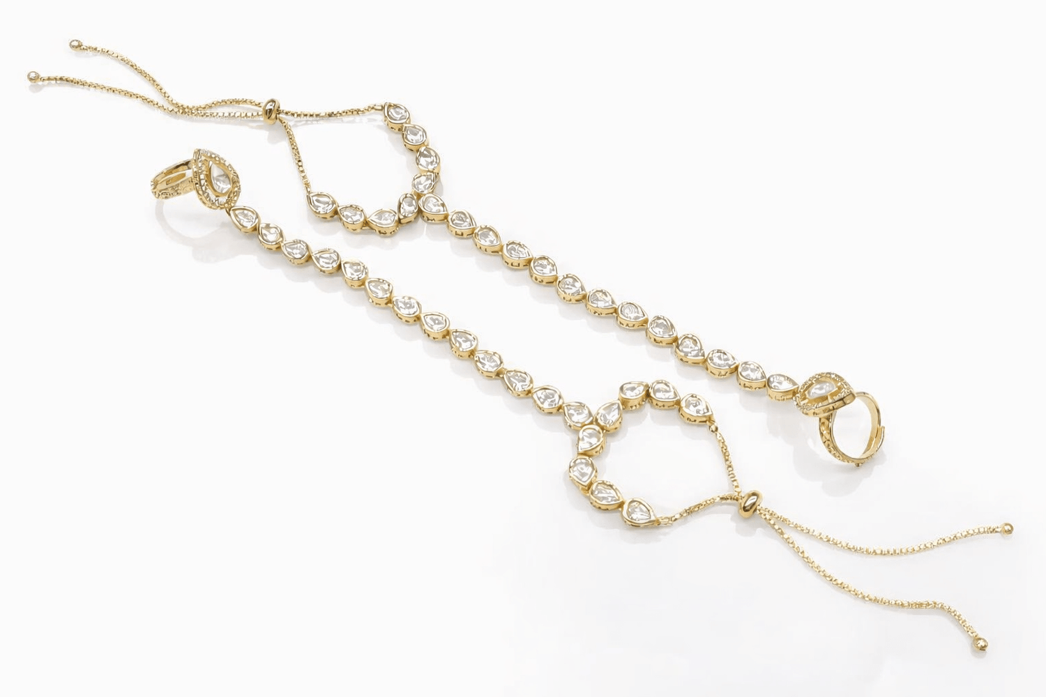 Kundan Hathpan 00041 - KRISHNA'S SWETA JEWELLERY