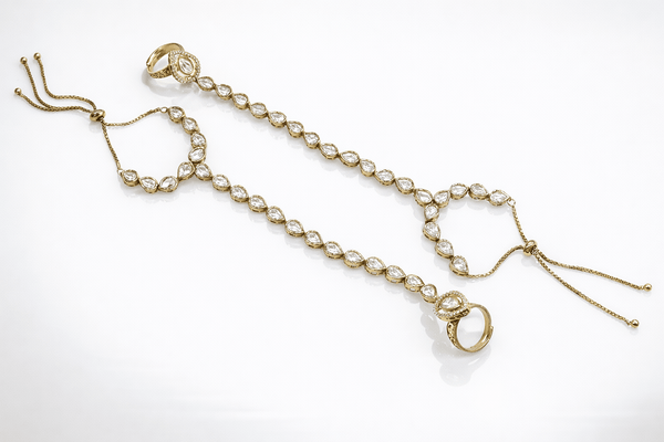 Kundan Hathpan 00041 - KRISHNA'S SWETA JEWELLERY