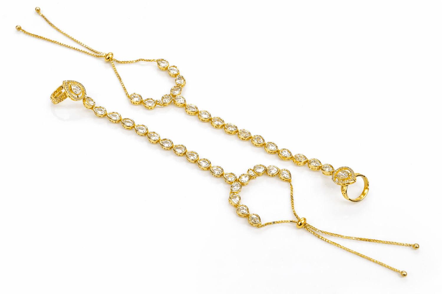 Kundan Hathpan 00041 - KRISHNA'S SWETA JEWELLERY