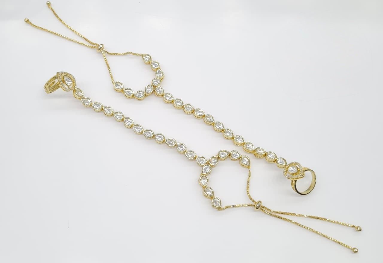 Kundan Hathpan 00041 - KRISHNA'S SWETA JEWELLERY