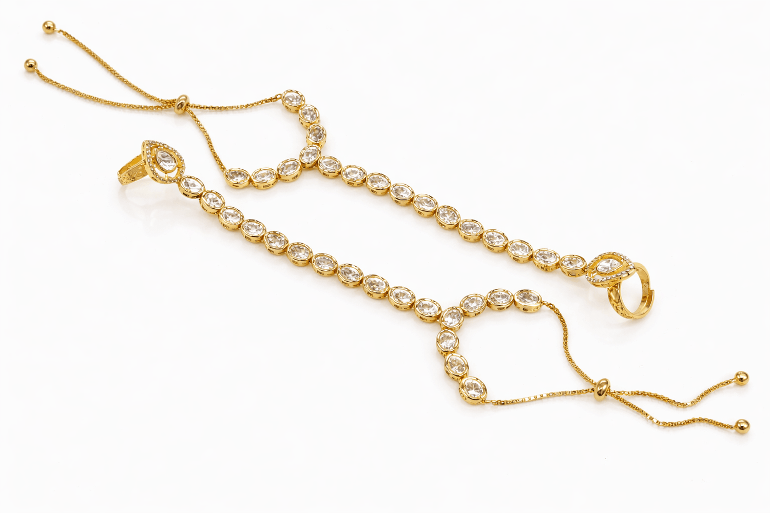 Kundan Hathpan 00042 - KRISHNA'S SWETA JEWELLERY