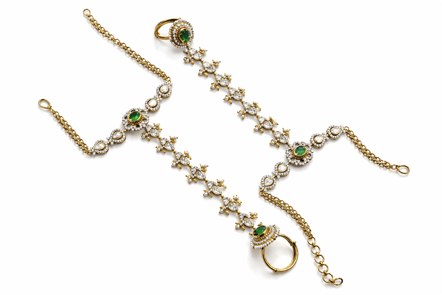 Kundan Hathpan 01372 - KRISHNA'S SWETA JEWELLERY